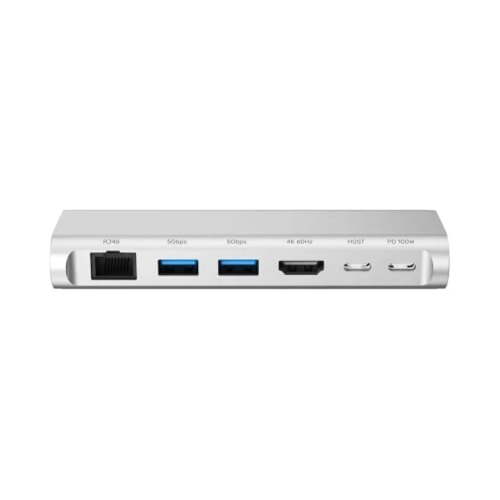 USB-C Dizüstü Bilgisayar Yerleştirme İstasyonu ve Standı - Uzay Grisi