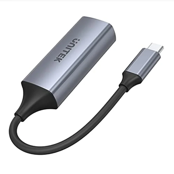USB-C Gigabit Ethernet Adaptörü │ USB tip C RJ45 LAN Ethernet 10/100/1000 Mbps Dönüştürücü│ USB 3.0 5 Gbps │ Alüminyum, Kablo 12 cm │ Neztweradapter Win, Mac, Linux│Plug&Play
