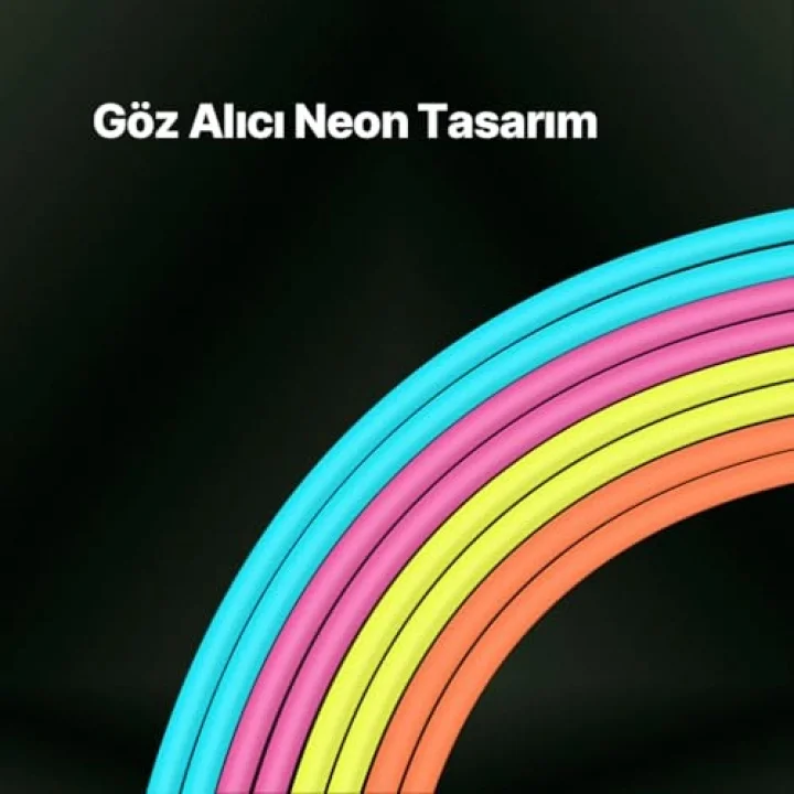 USB-C - Lightning Hızlı Şarj Kablosu 120cm Neon (Neon Sarı)