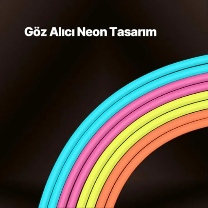 USB-C - Lightning Hızlı Şarj Kablosu 120cm Neon (Neon Turuncu)