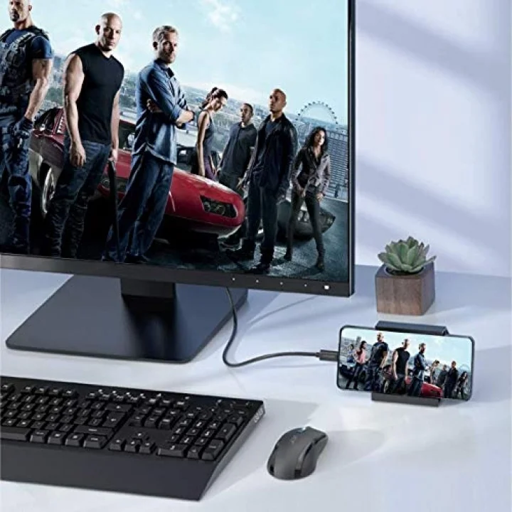 USB C to HDMI Kablo - 4K60Hz, HDR, HDCP 2.3, Thunderbolt 5/4/3, DEX Mode, 2 Metre (CHD20B-PRO)