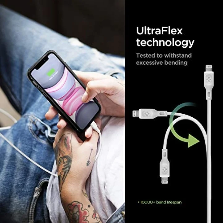 USB-C to Lightning (1 Metre) Hızlı Şarj / Data Kablosu MFI Lisanslı C10CL Beyaz - 000CA25416 ( TR Garantili)