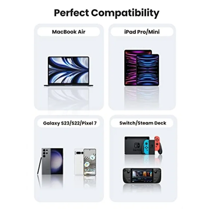 USB C to USB C 3A Hızlı Şarj ve Data Kablosu Siyah 2 Metre