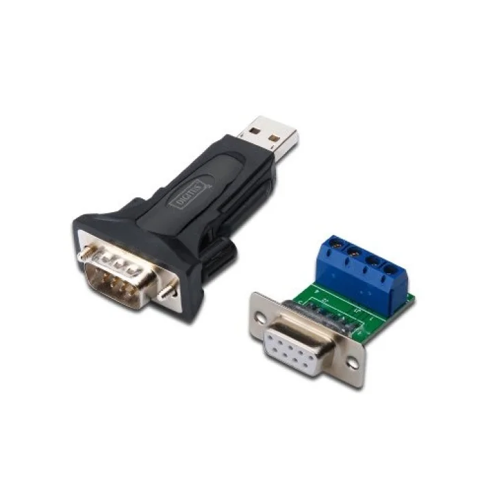 USBden seri adaptöre - RS485 dönüştürücü - USB 2.0 Tip-A - DSUB 9M - FTDI FT232RL yonga seti - 80 cm kablo dahil