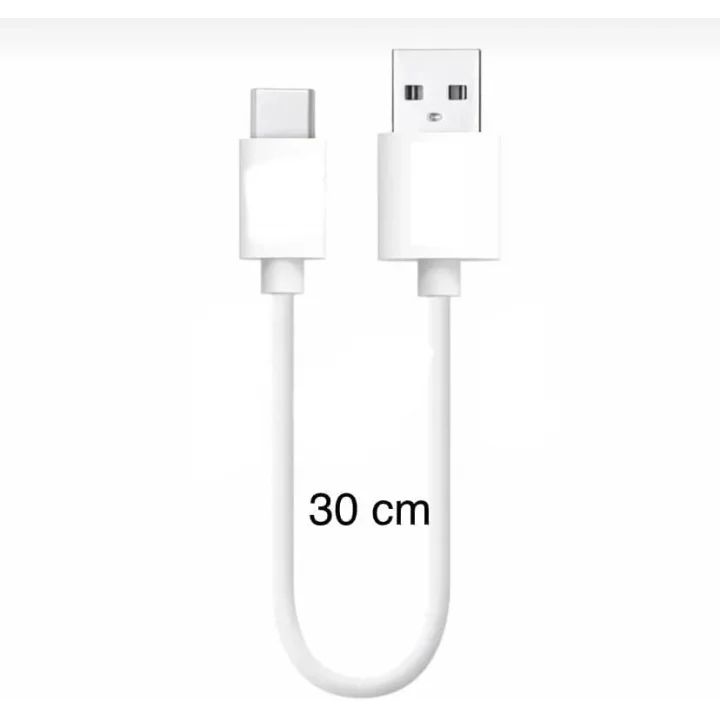 Usb ios Kablo 30 Cm Şarj ve Data Kablosu 18W 3.1 Amper Hızlı Şarj Kablosu carplay Qc3.0 (type c android)