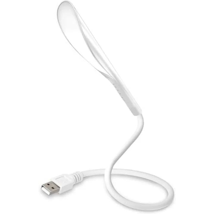 USB lamba, kısılabilir USB ışık, 2,8W esnek klavye ışığı, PC bilgisayar için, 14 LED inci, 3 kademeli ayarlanabilir parlaklık, açma/kapama dokunmatik şalteri, D10 USB LED (Beyaz)