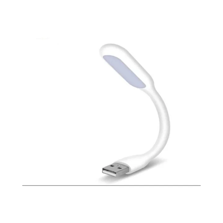 USB LED Lamba Katlanabilir Notebook Kitap Okuma Klavye Aydınlatma beyaz