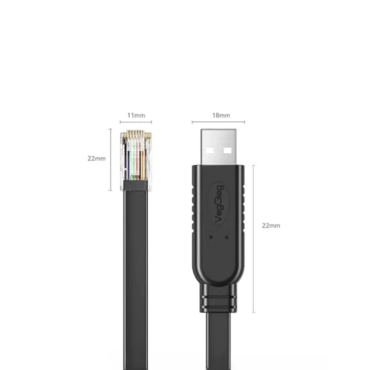 USB to RJ45 Console FTDI-TF232 Chipset Konsol Kablo