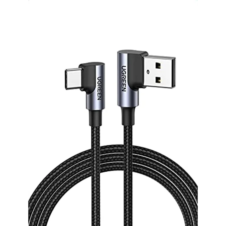 USB to Type-C 90 Derece Şarj ve Data Kablosu 2 Metre