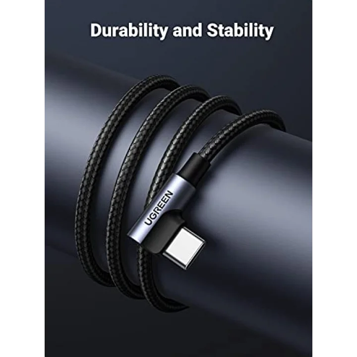 USB to Type-C 90 Derece Şarj ve Data Kablosu 2 Metre