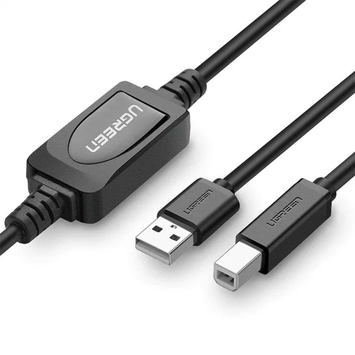USB To USB-B Tarayıcı Yazıcı Kablosu 10 Metre