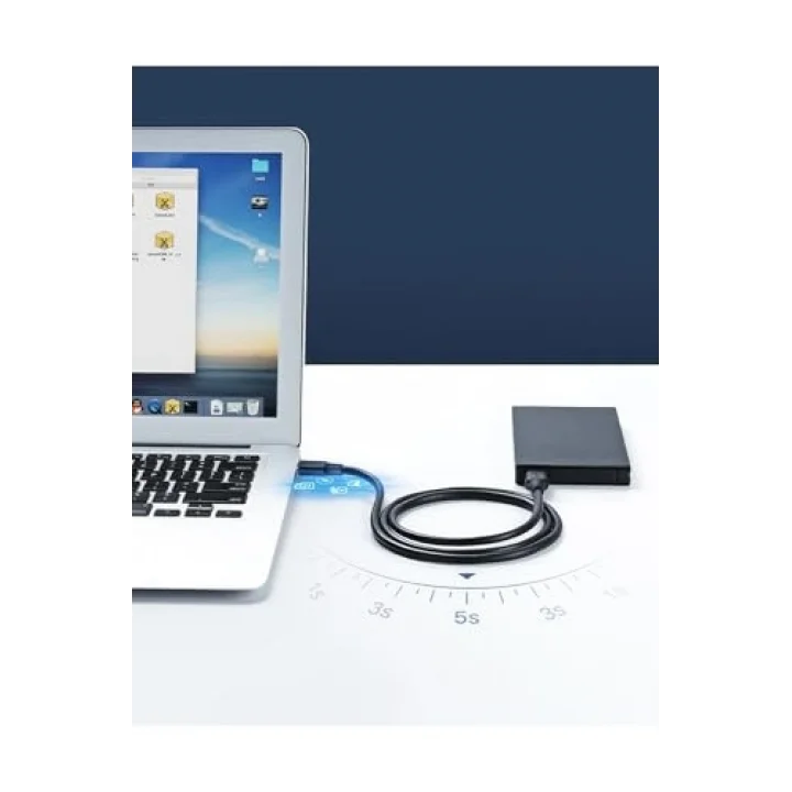 USB to USB Data ve Şarj Kablosu, 50 Cm