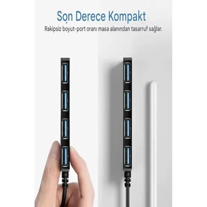 USB Type C Hub 4 Port 3.0 USB Çoklayıcı Type-C USB 3.0 Çoklayıcı