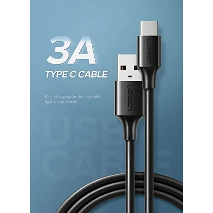 USB Type-C Şarj ve Data Kablosu, 1 Metre, Beyaz