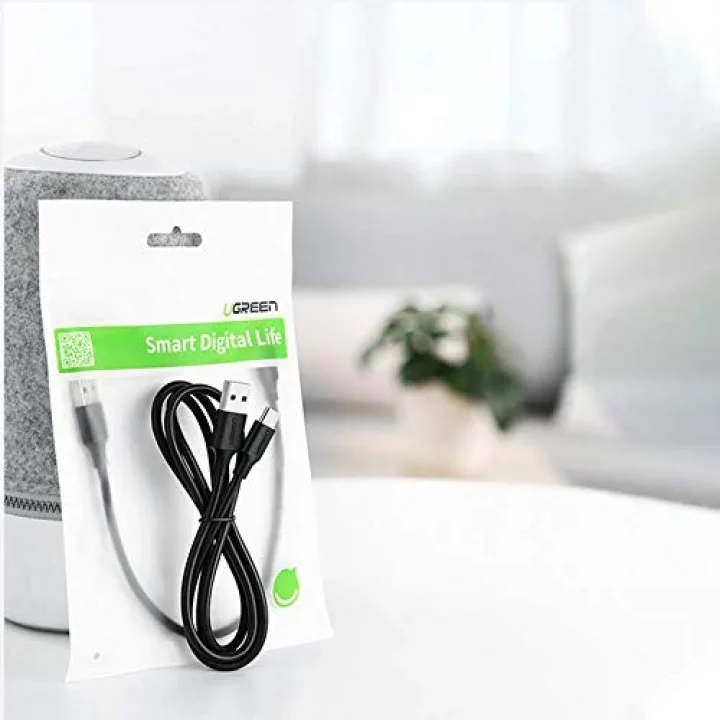 USB Type-C Şarj ve Data Kablosu, Siyah, 1.5 Metre