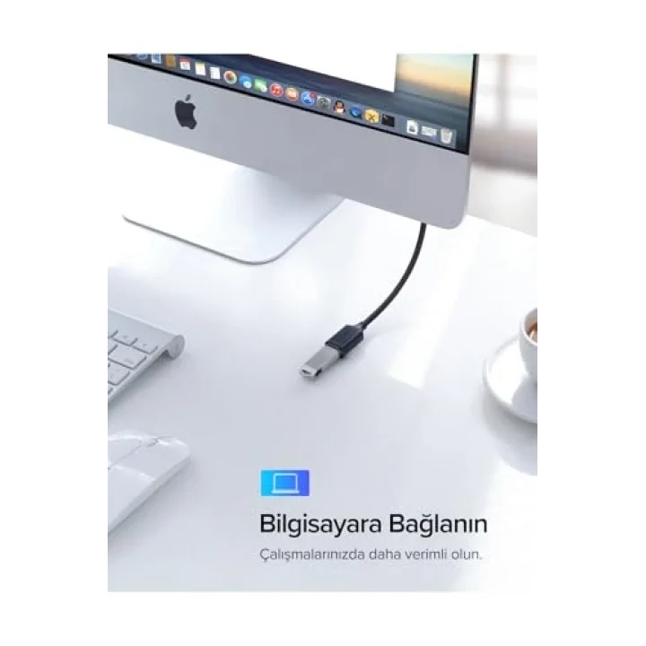 USB Uzatma Kablosu 50 Cm, Siyah
