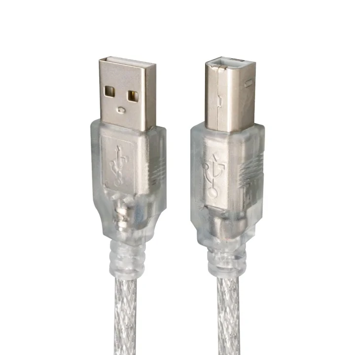 USB YAZICI KABLOSU 1,5 METRE 2.0V ŞEFFAF (SL-U2015)