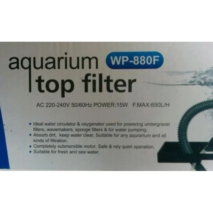Üst Filtre 650 Lt/h 15 W