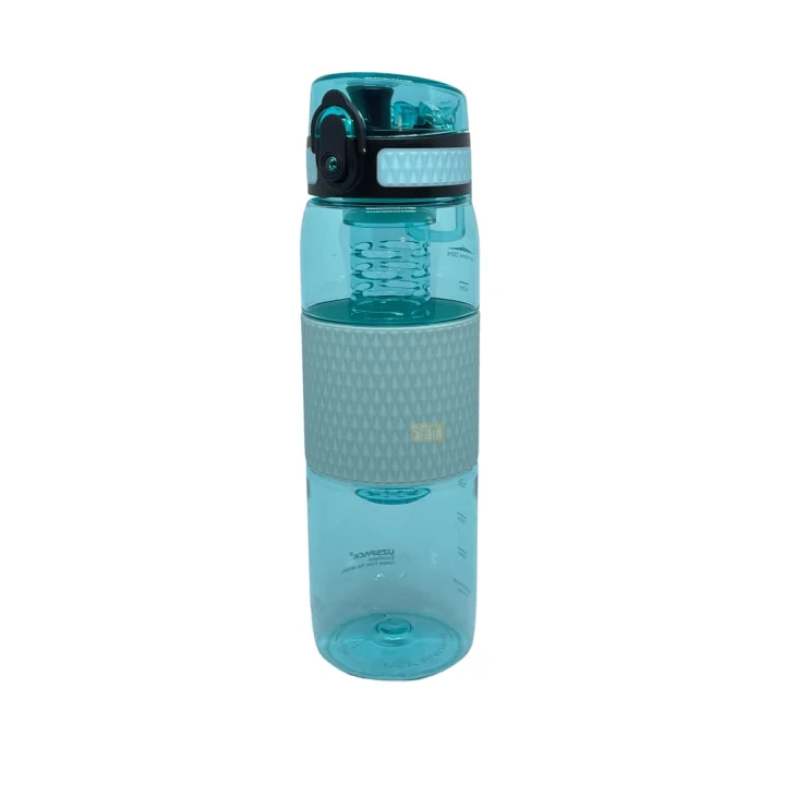 Uzspace 530ml Silikon Gövdeli Detoks Aparatlı Tritan Su Matarası
