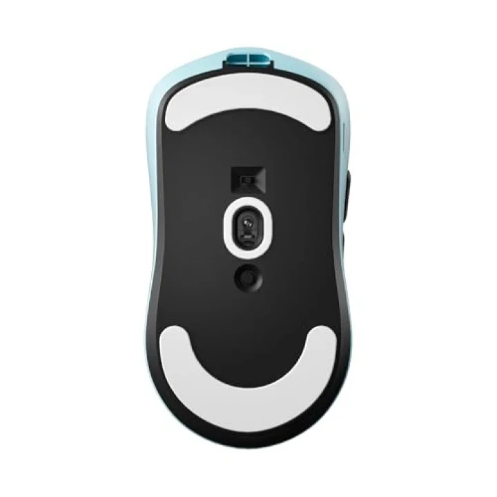 V6 8000 Hz Kablosuz Oyuncu Mouse PAW3950 Sensör Mavi