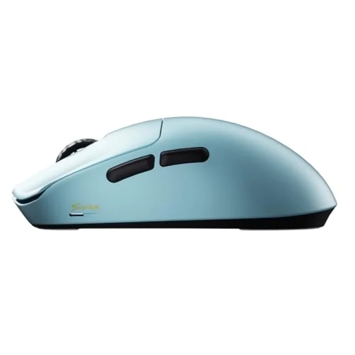 V6 8000 Hz Kablosuz Oyuncu Mouse PAW3950 Sensör Mavi