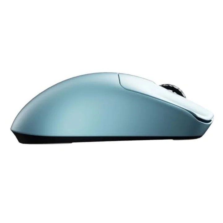 V6 8000 Hz Kablosuz Oyuncu Mouse PAW3950 Sensör Mavi