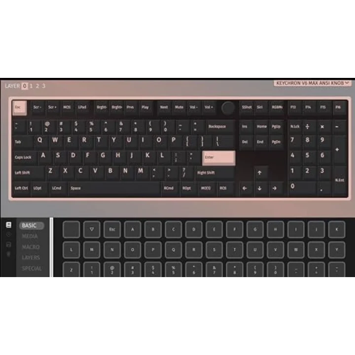 V6 Max RGB Full Size Mekanik Red Switch 2.4 GHz Kablosuz İngilizce Siyah Klavye