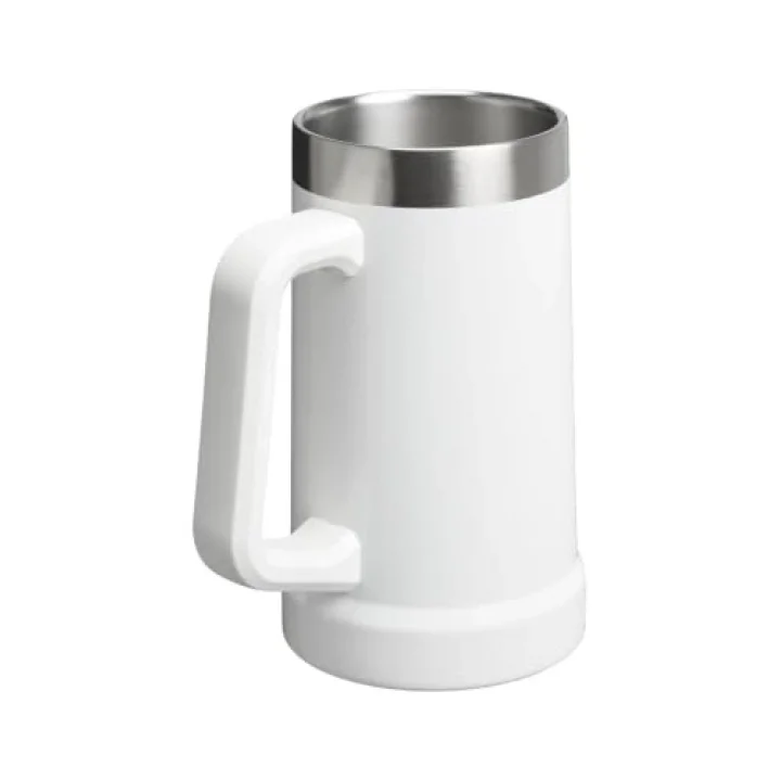 Vacuum Stein Termos Bardak 0.7 Litre - Beyaz (Frost) | Paslanmaz Çelik
