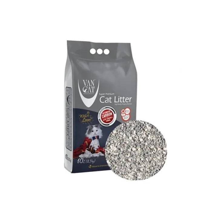 VanCat® Aktif Karbonlu Kedi Kumu 10 Litre