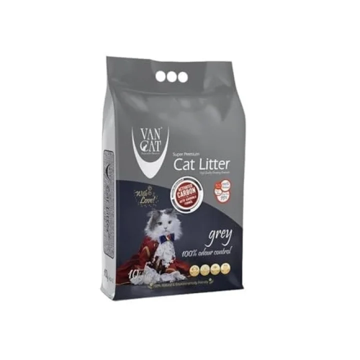 VanCat® Aktif Karbonlu Kedi Kumu 10 Litre