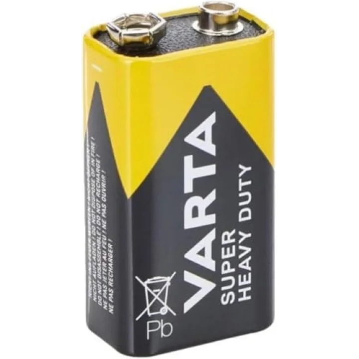 VARTA SUPER HEAVY DUTY 9V PİL - 4LÜ EKONOMİK PAKET