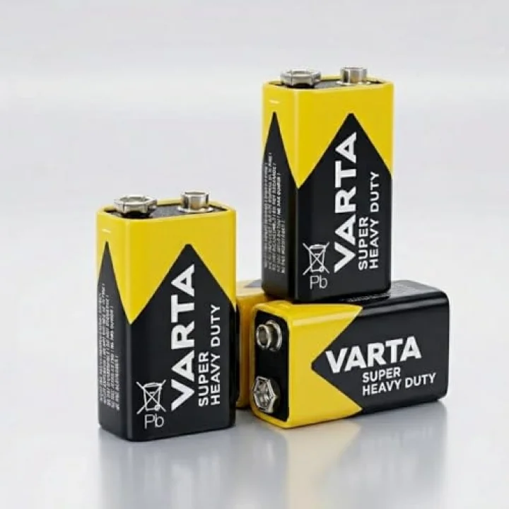 VARTA SUPER HEAVY DUTY 9V PİL - 4LÜ EKONOMİK PAKET