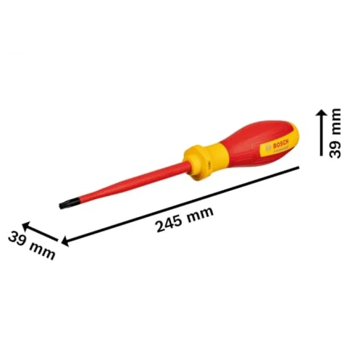 VDE Torx Tornavida TX 30 x 125mm (1x Tornavida TX 30 x 125mm)
