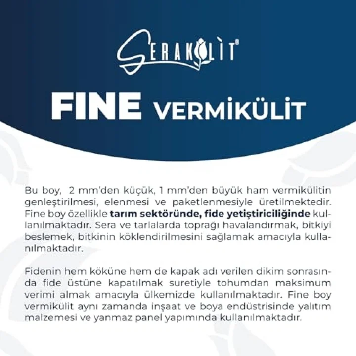 Vermikülit - Fine 1 Litre