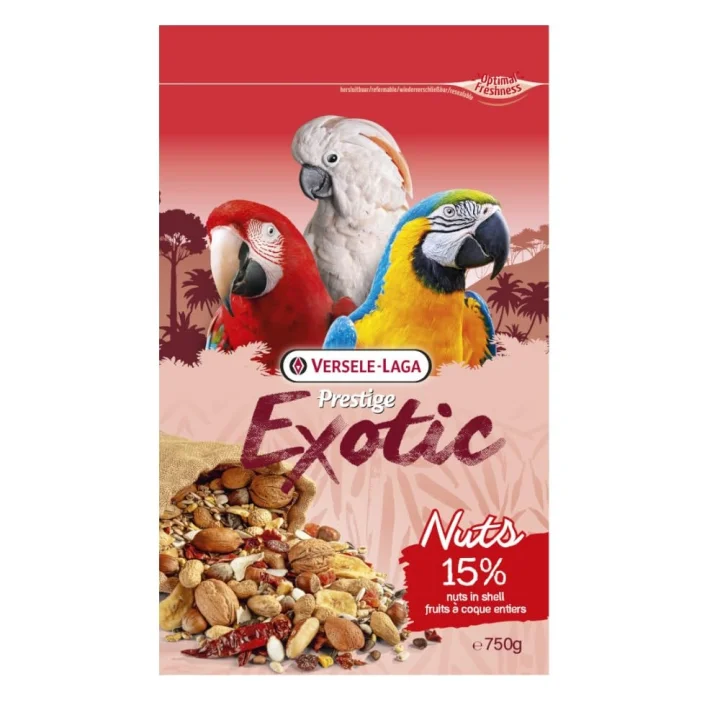 Versele Laga Exotic Nuts 750 gr Papağan Yemi