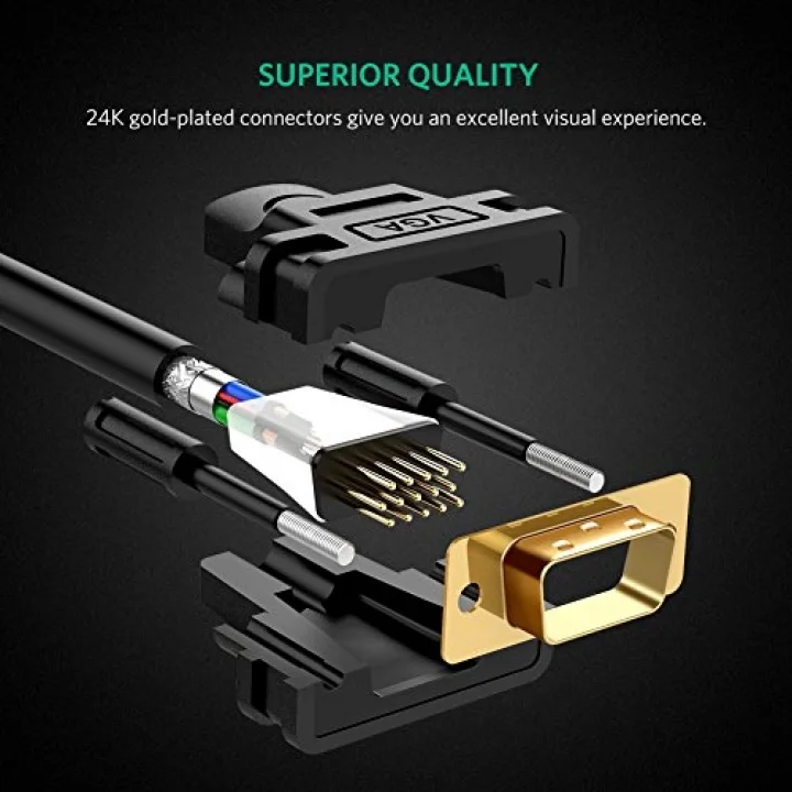 VGA Görüntü Aktarma Kablosu 5 Metre