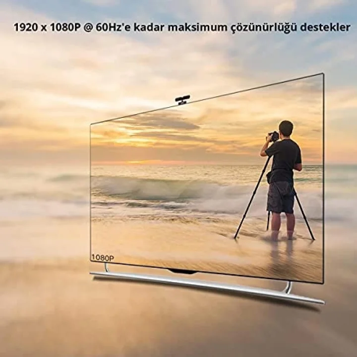 VGA USB to DVI-D 24+1 Dişi Görüntü Aktarma Kablosu