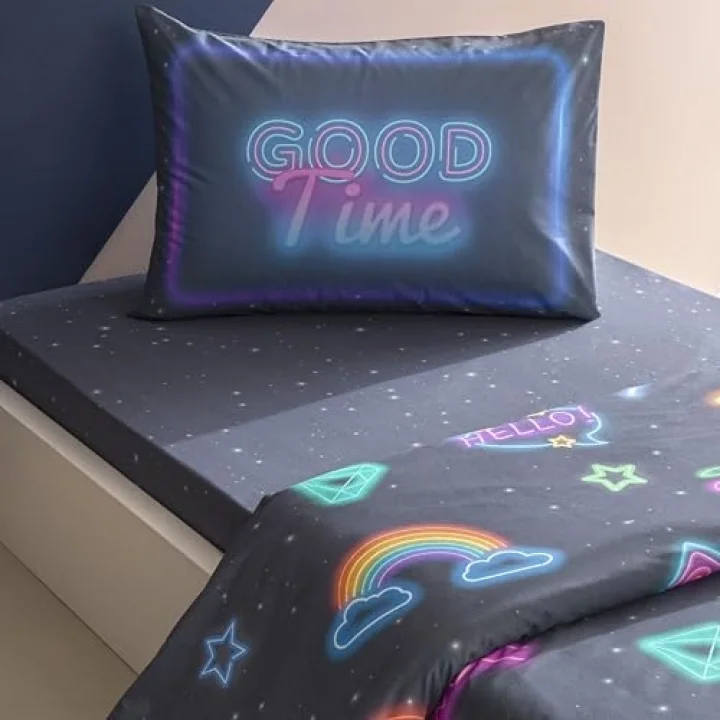 Vibra Ranforce Tek Kişilik Nevresim Takımı Mor