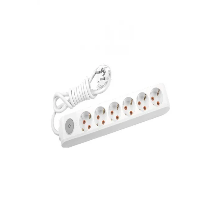 Viko Multi-Let 6lı Anahtar-Topraklı Kablolu Ç.K 5m Priz