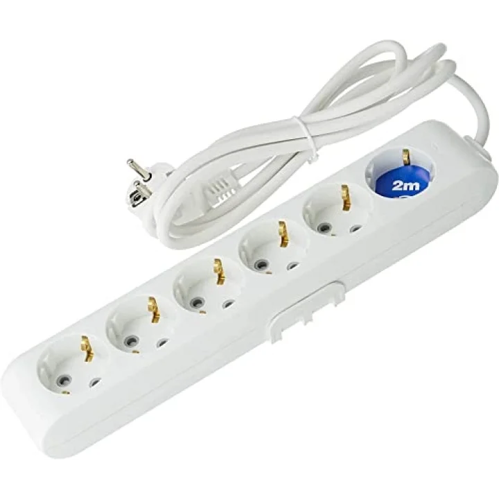 VİKO Multi-Let 6lı Topraklı Kablolu Ç.K 2mt Priz