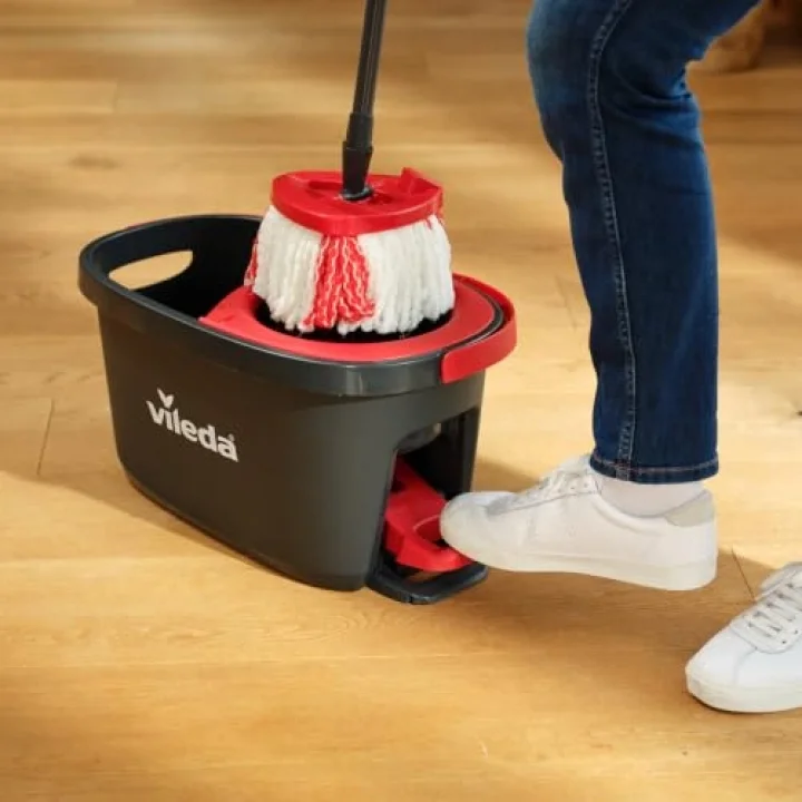Vileda Turbo 2in1 Yeni Pedallı Temizlik Seti