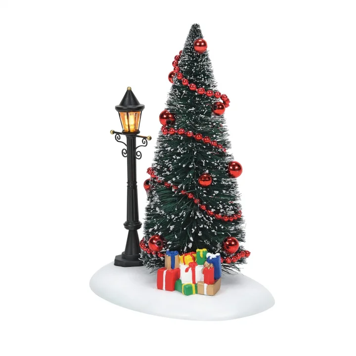 Village Accessories Noel Vinyet Işıklı Heykelcik, 18 cm, Çok Renkli