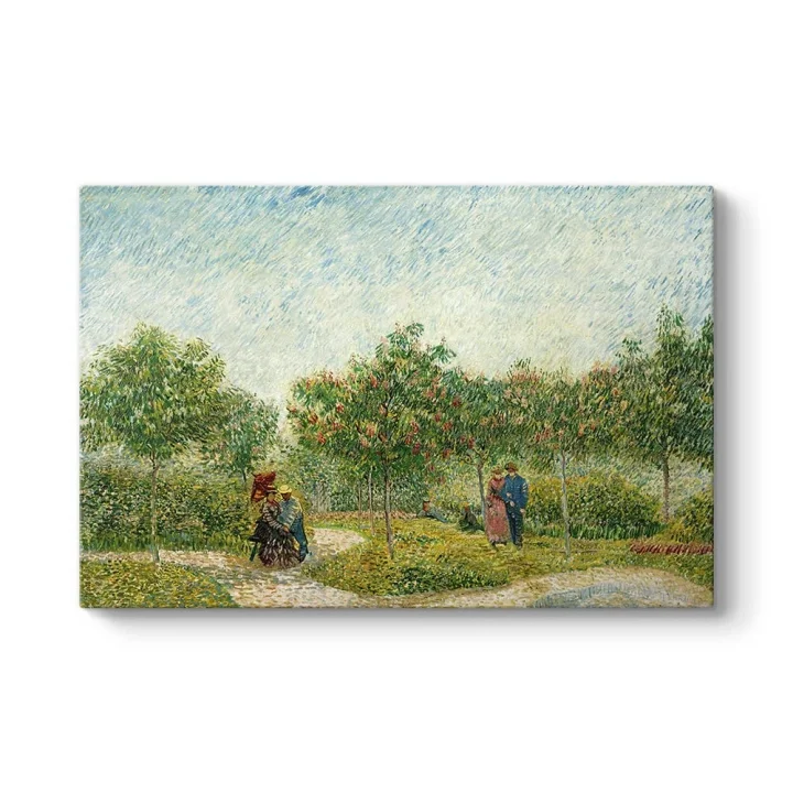 Vincent Van Gogh - Courting Couples Tablosu 60 x 40