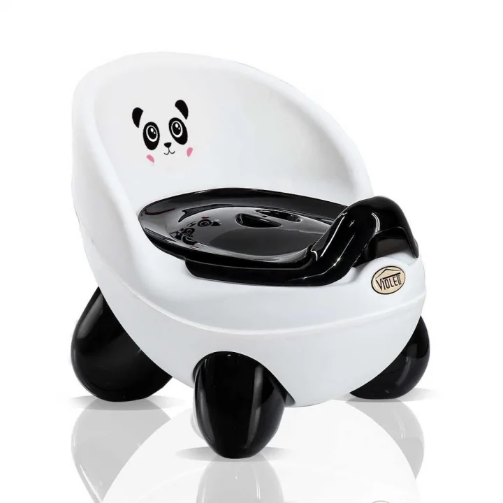 Violet Passion 0084 Panda Bebek Lazımlığı Beyaz