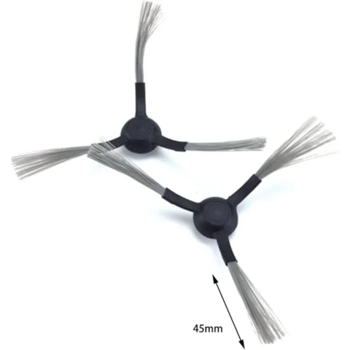 Viomi Se V2 V3 V2 Pro (v-rvclm21b) / Mi Vacuum Mop Pro-Mop P(Model No:Stytj02ym) Uyumlu 2 Ad.Yan Fırça Yedek Parça Seti