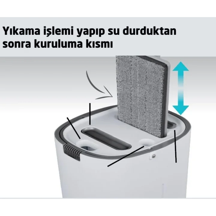 Vip Set Akıllı Mop%100 Temiz Su