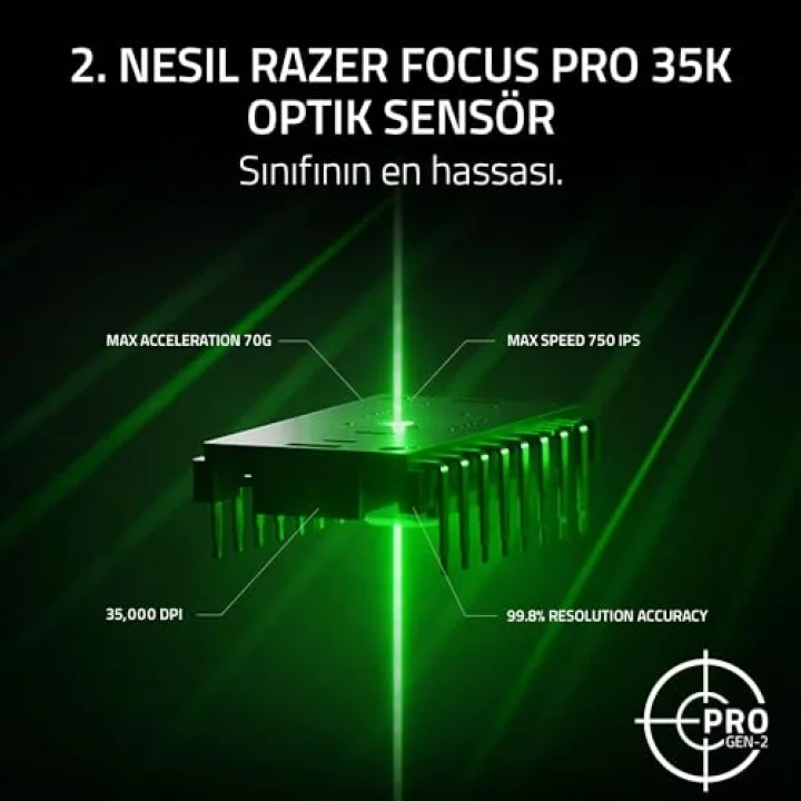 Viper V3 Pro Counter-Strike 2 Dragon Lore - Ultra hafif kablosuz e-spor oyun faresi - 55g - 8K HyperPolling - Focus Pro sensör 35K DPI - 2,4 GHz HyperSpeed - 95 saat - PC/Mac | Dragon Lore