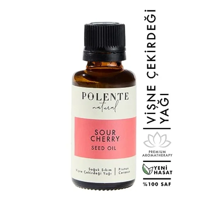 Vişne Çekirdeği Yağı - Soğuk Sıkım (30 ml)
