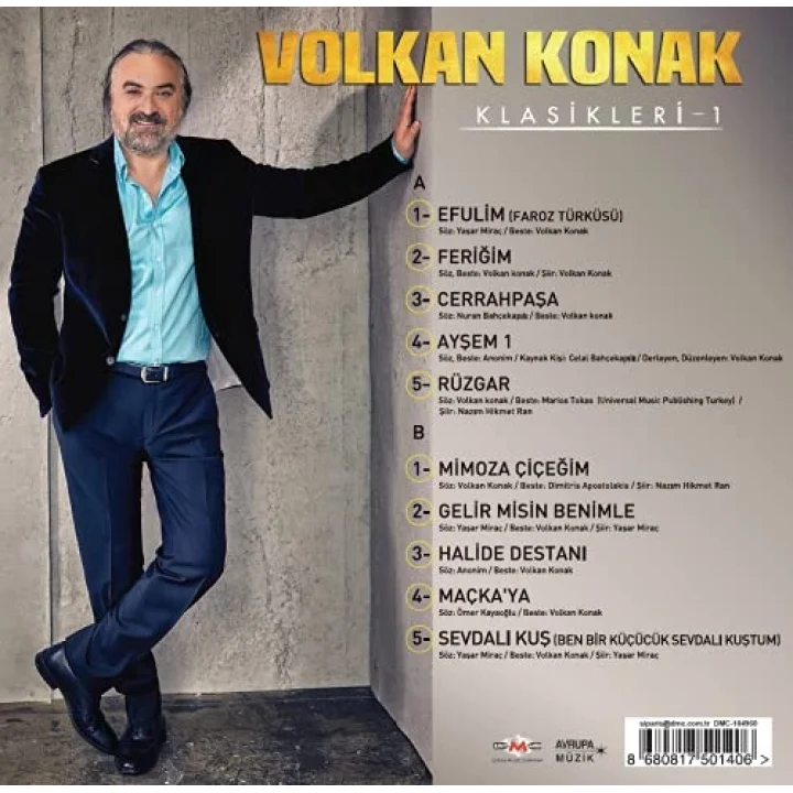 Volkan Konak - Klasikleri 1 Plak