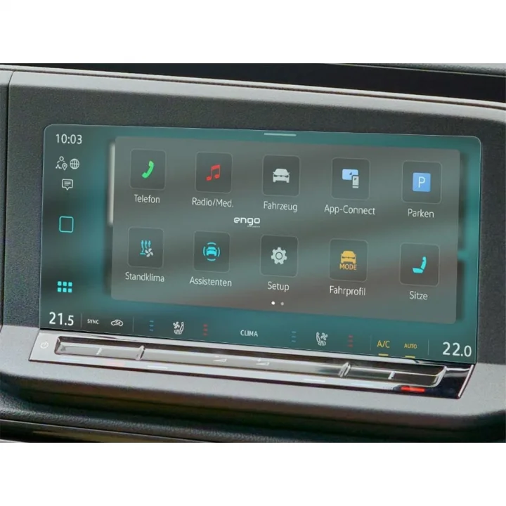 Volkswagen Caddy Multimedya 10 İnç İle Uyumlu Ekran Koruyucu Nano